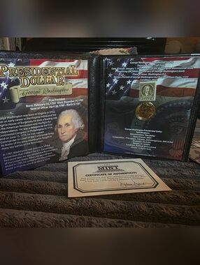 Presidential Dollar Coin in Gold
